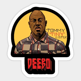 Tommy Deebo Lister Sticker